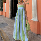 La Robe Amalfi Vert & Bleu