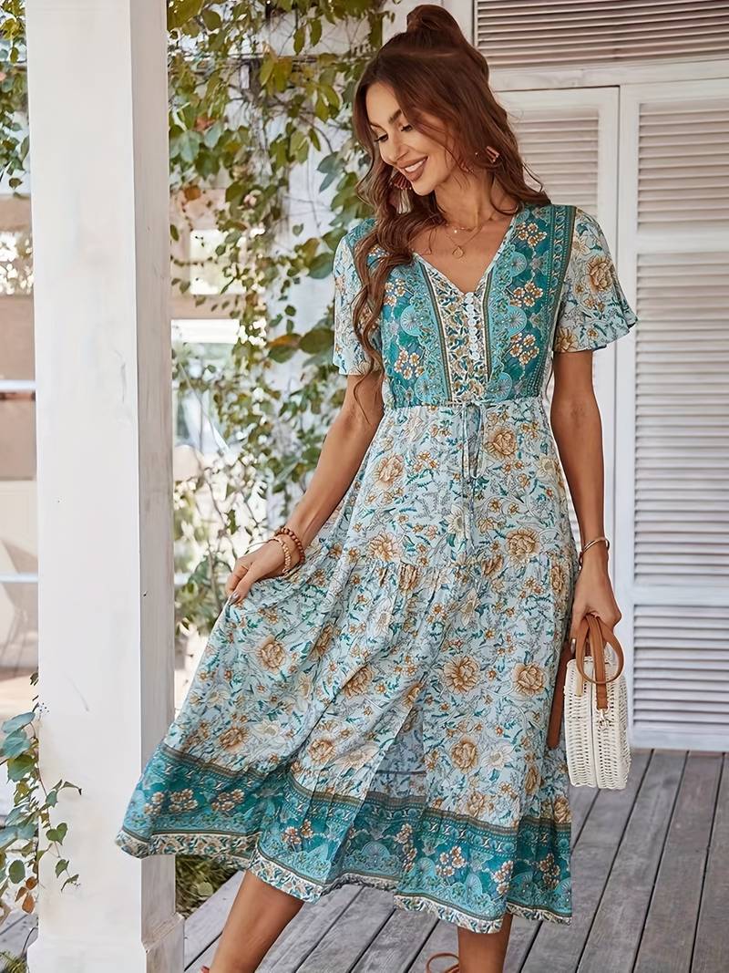 Robe Florale Bohème