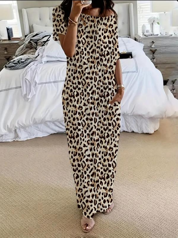 La Robe Cocon Léopard