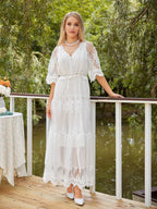 Robes Maria à dentelles