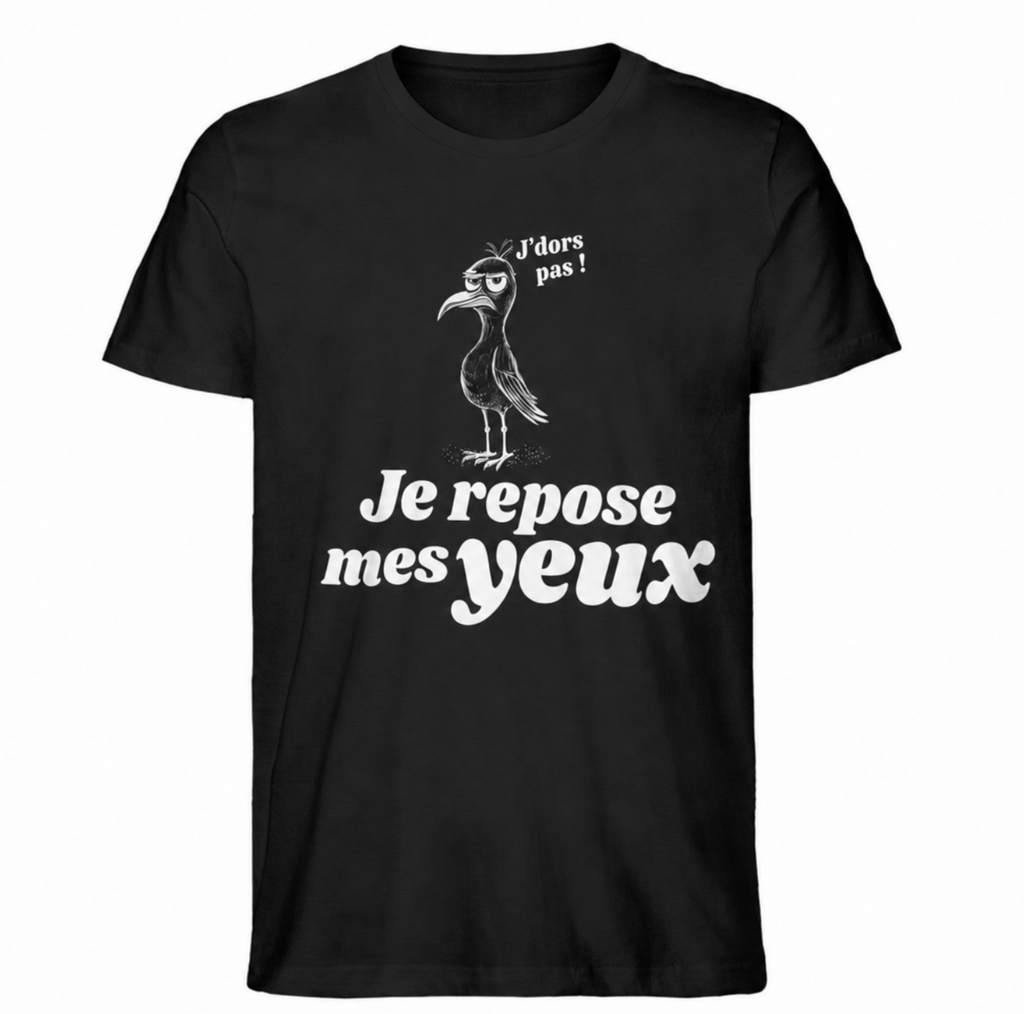 Faut bien rire ! — T-shirt Bio Premium