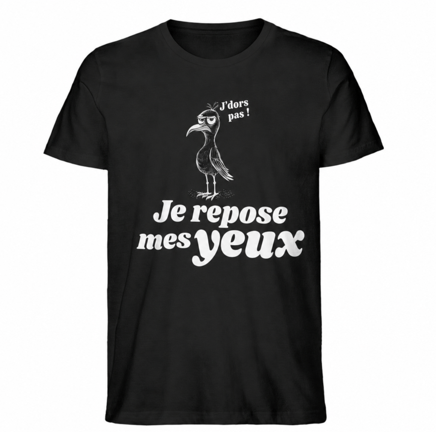 Faut bien rire ! — T-shirt Bio Premium