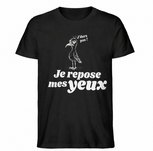 Faut bien rire ! — T-shirt Bio Premium