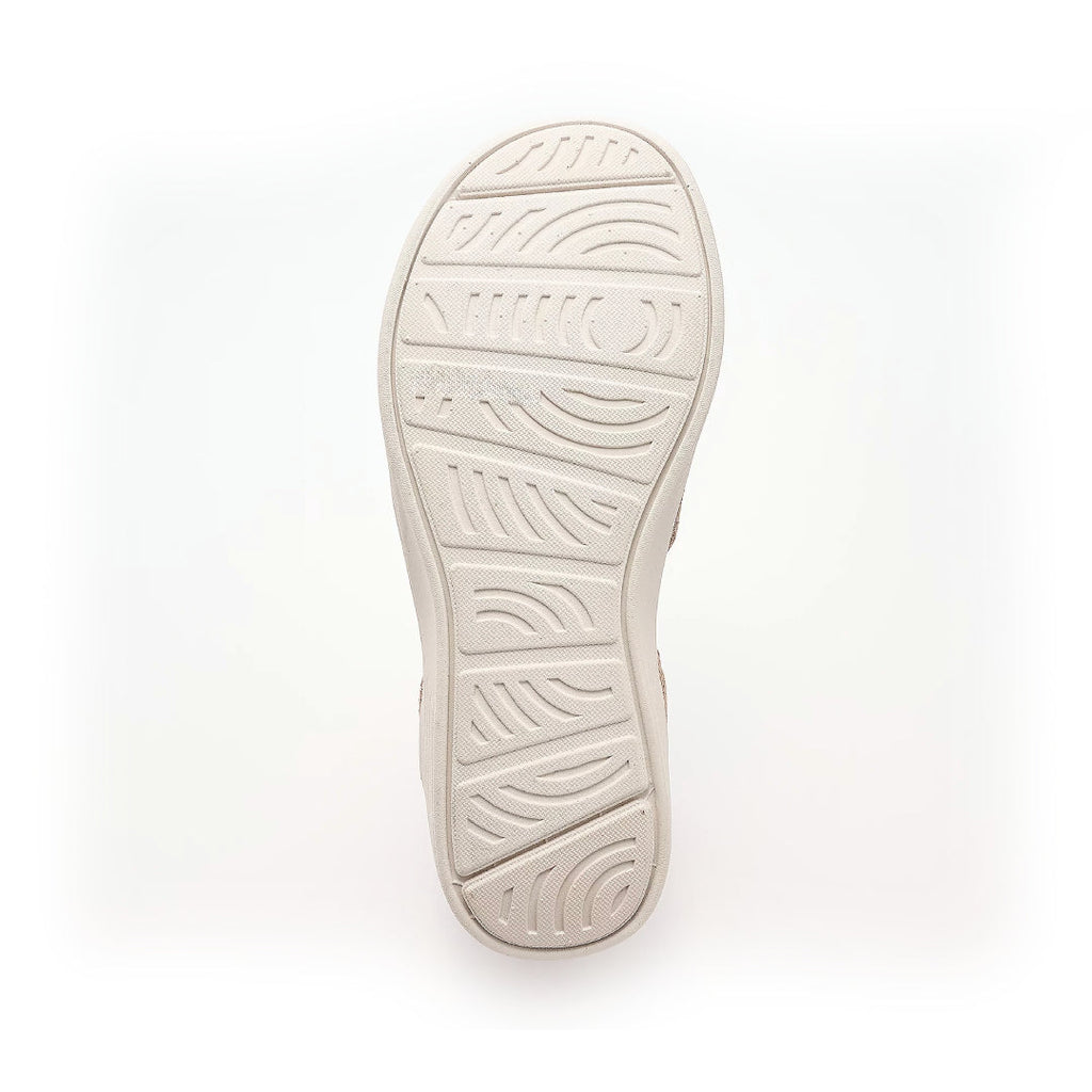 Sandales Compensées en Maille Extensible