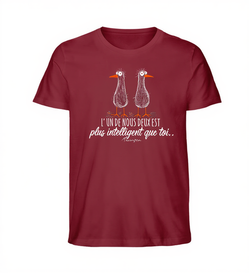 Faut bien rire ! — T-shirt Bio Premium