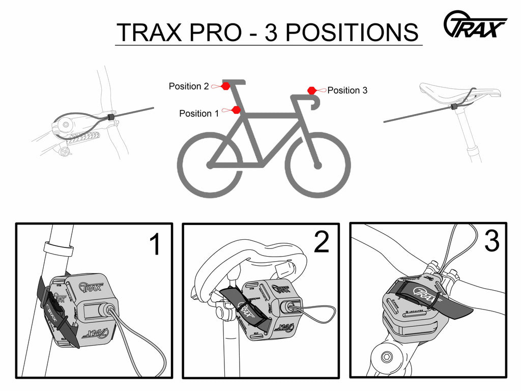 TRAX PRO — Système de remorquage entre vélos