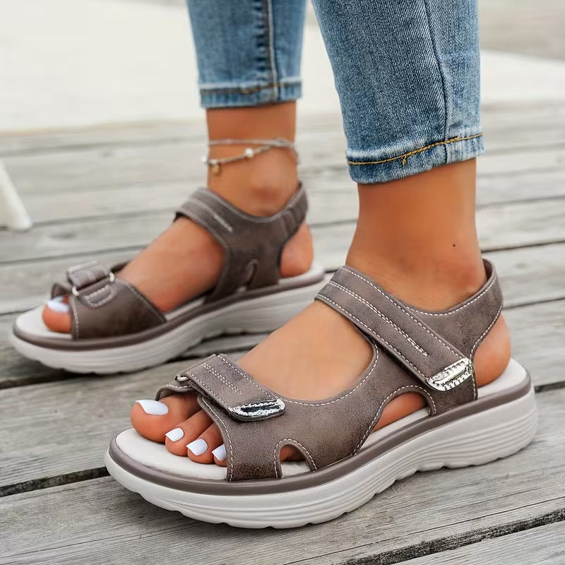 Sandales ergonomiques - Taupe