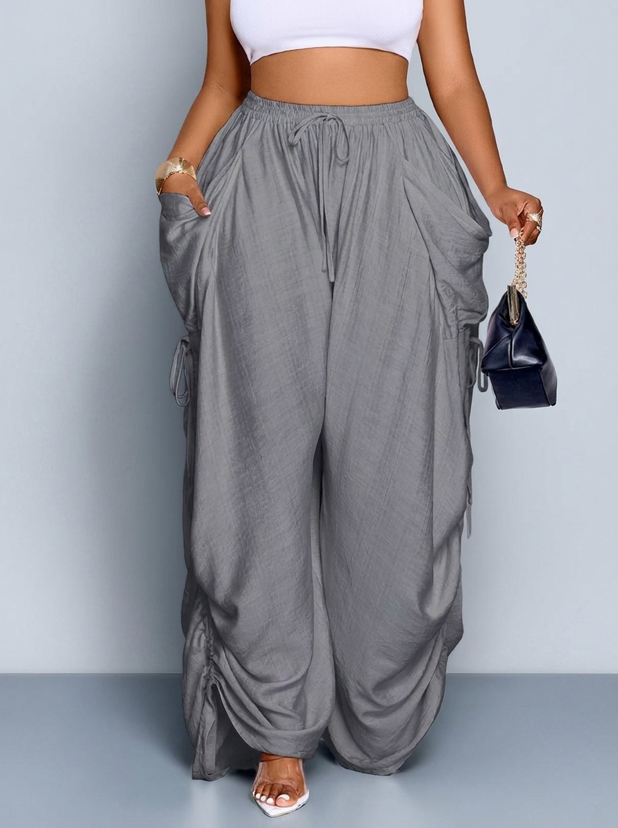 Le Pantalon Palazzo Gris