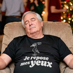 T-shirt - Je dors pas, je repose mes yeux