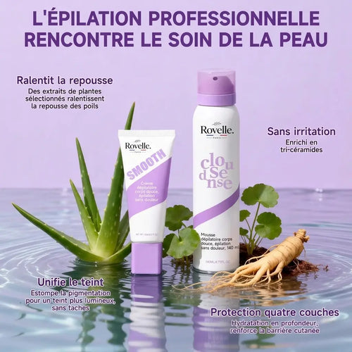 Duo Épilatoire Rovelle SMOOTH CLOUDSENSE