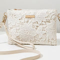Pochette Dentelle Blanche