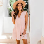Robe Boho à Poches & Short Intégré
