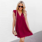 Robe Boho à Poches & Short Intégré