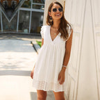 Robe Boho à Poches & Short Intégré