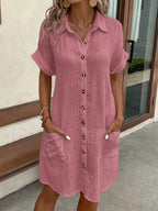 Robe Chemise Riviera Rose