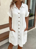 Robe Chemise Riviera Blanc