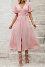Robe Col en V Pour Mariage