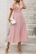 Robe Col en V Pour Mariage