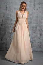 Robe Longue Fluide Dos Nu