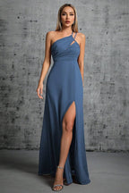 Robe Longue One Shoulder