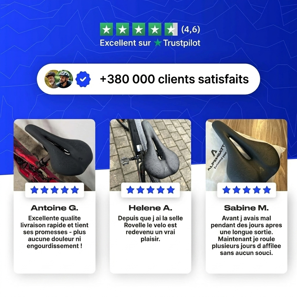 Selle Rovelle Race - Avis clients Trustpilot