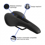 Selle Rovelle Race - Materiau hydrofuge respirant