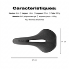 Selle Rovelle Race - Caracteristiques dimensions