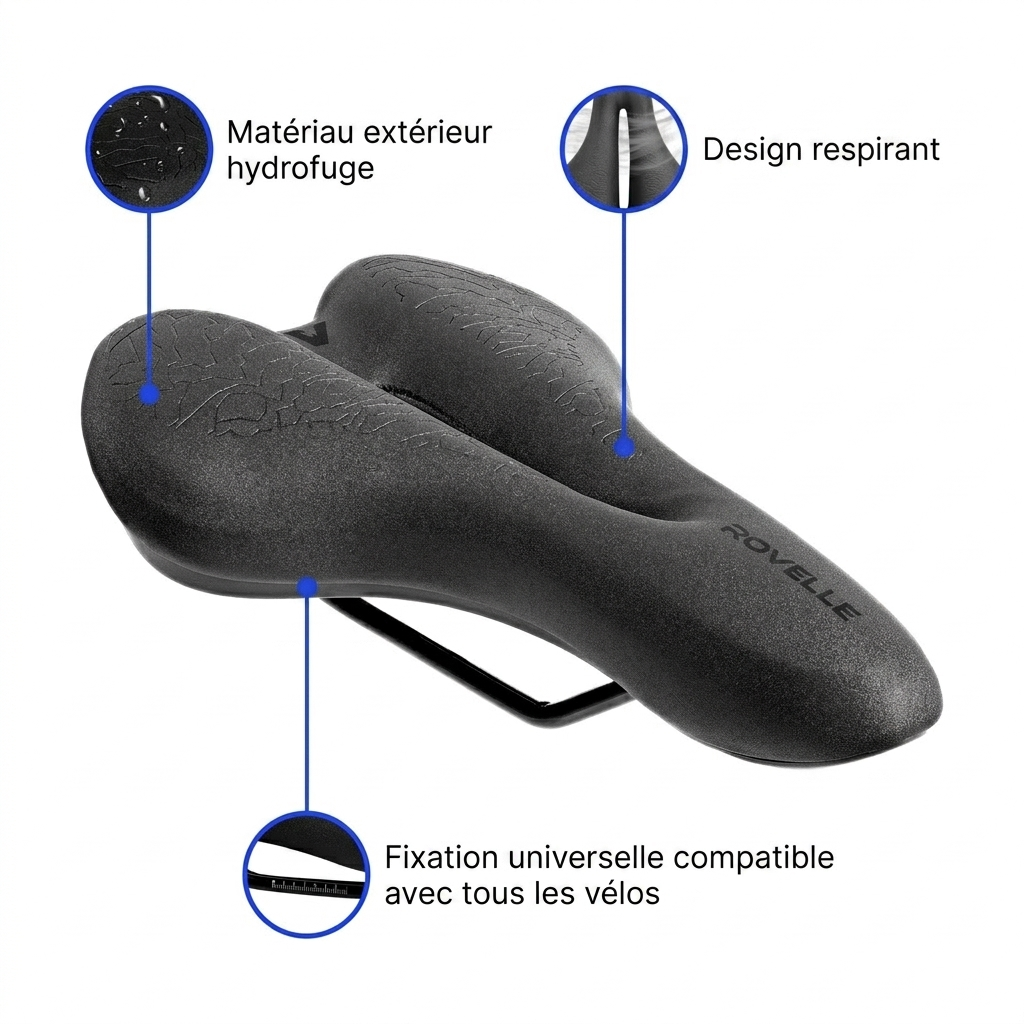 Matériau hydrofuge, design respirant, fixation universelle
