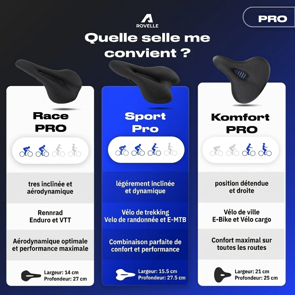Selle Rovelle Sport PRO - Quelle selle