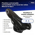 Selle Rovelle Sport PRO - Fixation universelle