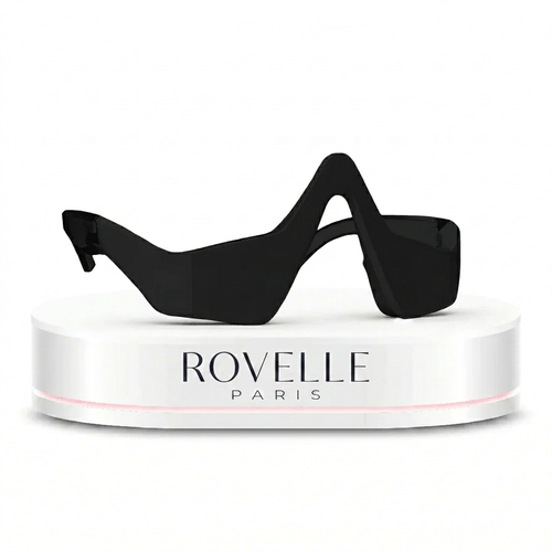 Rovelle 3.0 — Luminothérapie LED Rouge + EMS 2-en-1 anti-poches & cernes