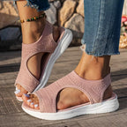 Sandales Amalfi Rose