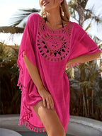 Tunique de Plage Ibiza Fuchsia