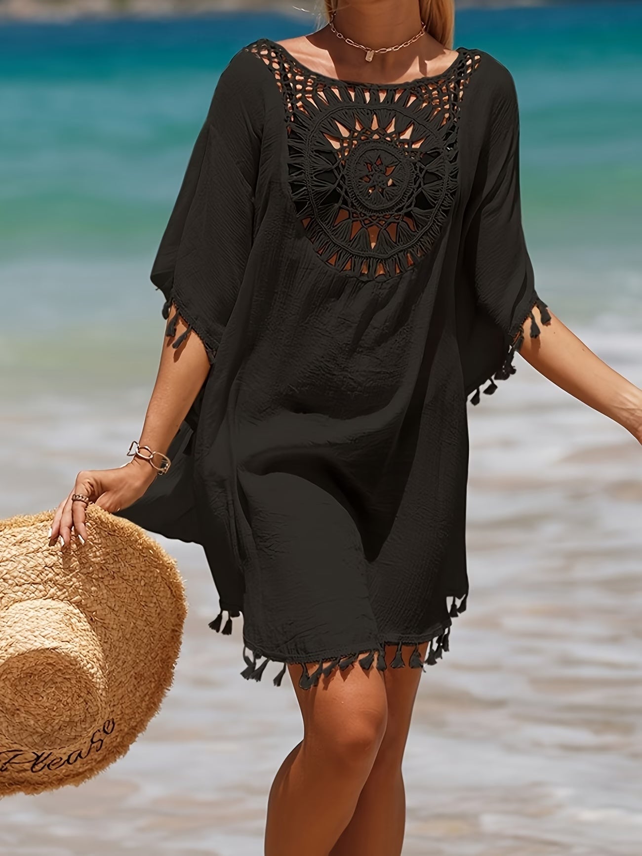 Tunique de Plage Ibiza Noir